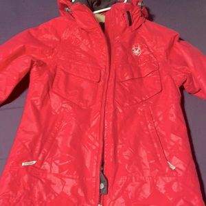 Womens Size 4 Ski Jacket with Fax fur lining